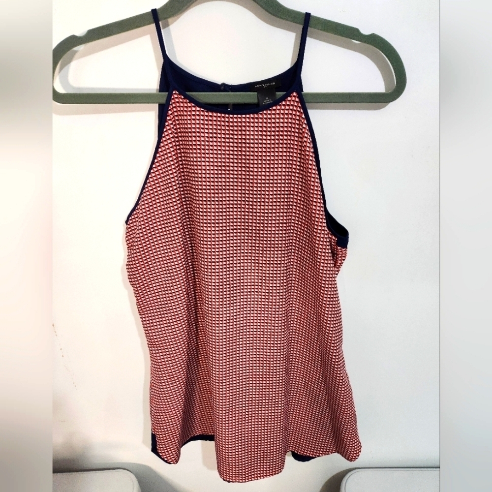 Ann Taylor Tank Blouse, Size medium